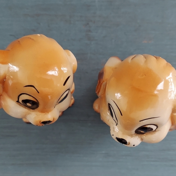 Vintage Cocker Spaniel Salt and Pepper - Picture 3 of 8